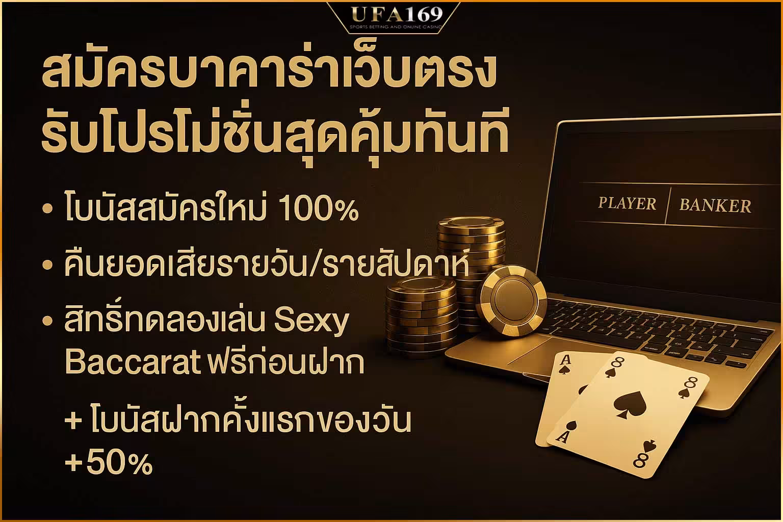 Apply for Baccarat directly from the website and receive a great promotion immediately